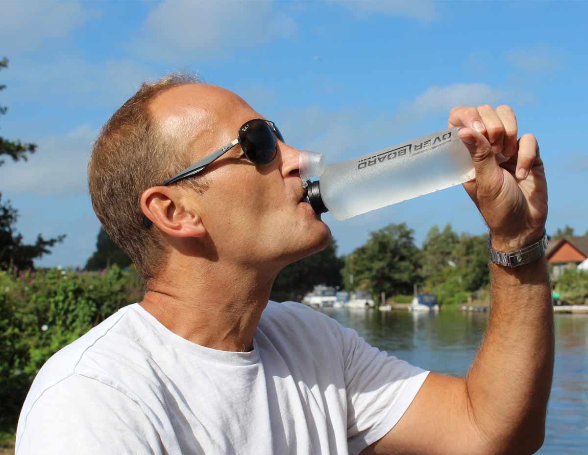 Reusable Soft Water Bottle - 450 ML | OB1212BLK